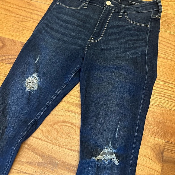 Hollister Dark Wash Jean Legging - Picture 3 of 5